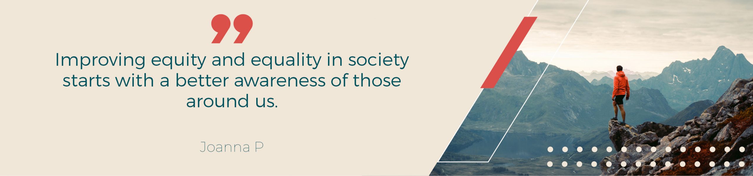 Joanna P IWD Quote